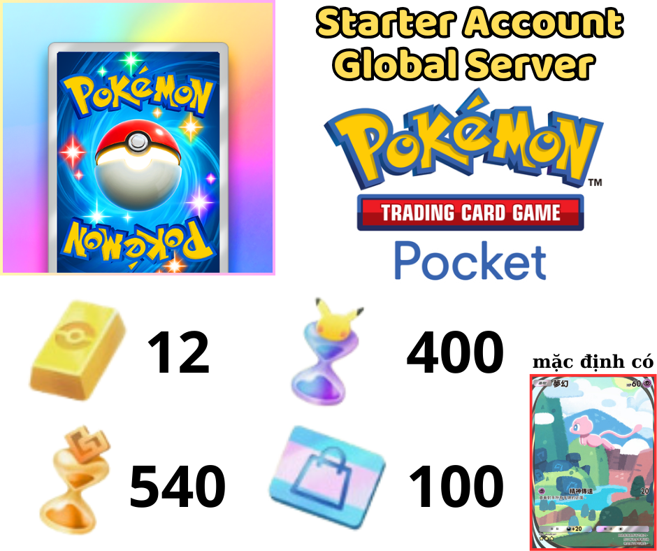 [GLOBAL] Pokémon TCG Pocket 12 Ex